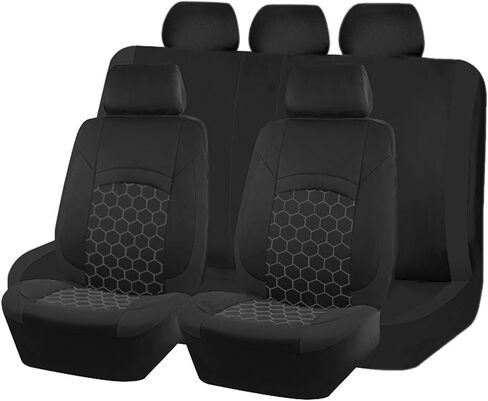 Car Seat Covers Full Set for Chevrolet Trailblazer 2001-2021 2022 2023 2024 2025 2026, Front Seats & Rear Bench car seat Protectors, Waterproof Breathable Seat Covers, Automotive Interior in Saudi Arabia