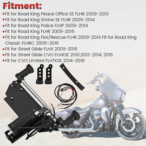 طقم حامل مركزي كهربائي متوافق مع Harley Touring Bagger Electra Road Glide Road King 2009-2016 in Kuwait