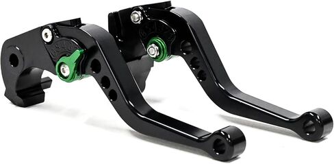 عتلات فرامل قصيرة قابلة للتعديل للدراجة النارية متوافقة مع Z1000SX/NINJA 1000/Tourer 2011-2016 Kawasaki ZX6R/636 2007-2018 Z750R 2011-2012 ZX10R 2006-2015 1000 2007-2016 in Kuwait