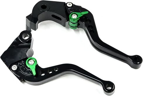 عتلات فرامل قصيرة قابلة للتعديل للدراجة النارية متوافقة مع Z1000SX/NINJA 1000/Tourer 2011-2016 Kawasaki ZX6R/636 2007-2018 Z750R 2011-2012 ZX10R 2006-2015 1000 2007-2016 in Kuwait