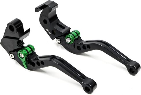 عتلات فرامل قصيرة قابلة للتعديل للدراجة النارية متوافقة مع Z1000SX/NINJA 1000/Tourer 2011-2016 Kawasaki ZX6R/636 2007-2018 Z750R 2011-2012 ZX10R 2006-2015 1000 2007-2016 in Kuwait