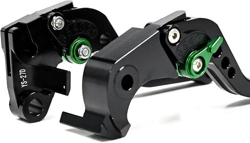 عتلات فرامل قصيرة قابلة للتعديل للدراجة النارية متوافقة مع Z1000SX/NINJA 1000/Tourer 2011-2016 Kawasaki ZX6R/636 2007-2018 Z750R 2011-2012 ZX10R 2006-2015 1000 2007-2016 in Kuwait
