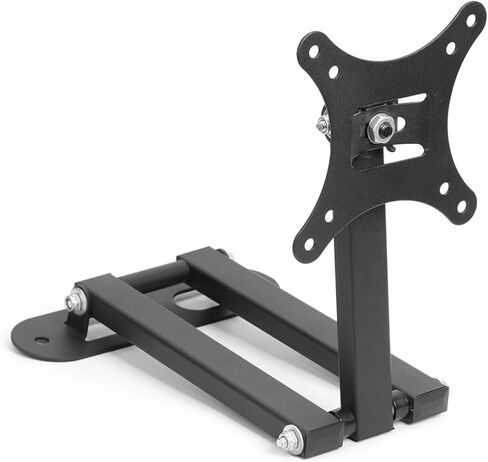 Wall Mount Telescopic Bracket Adjustable 17 to 32 Inch TV Frame Retractable Monitor Stand Loading 30 kg in Saudi Arabia