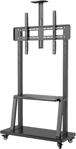 Mobile TV stand all-in-one display cart with wheels 32-100-inch LCD rack(1800 No Upper Tray 60-100 Inch) in Saudi Arabia