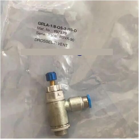 GRLA-1/8-QS-3-RS-D 197579 GRLA-1/8-QS-4-RS-D 197580 One-way Throttle Valve(GRLA-1-8-QS-3-RS-D) in Saudi Arabia