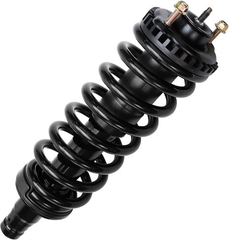 Detroit Axle - Front Strut for Chevrolet Trailblazer EXT GMC Envoy XL XUV Buick Rainier Saab 9-7x Isuzu Ascender Oldsmobile Bravada, Complete Strut Coil Spring Assembly Replacement Shock Assembly in Kuwait