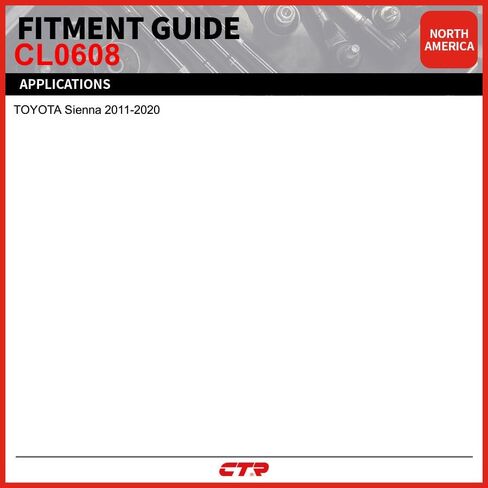 CTR CL0608 [مورد OE] رابط شريط التثبيت الأمامي المتوافق مع مركبات Toyota - يستبدل 48820-08030، in Kuwait
