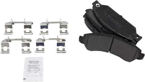 TRQ Brake Pad & Rotor,Shoe & Drum Kit Premium G-Coated Semi-Metallic Front & Rear Compatible with 2005-2006 Chevrolet Silverado 1500 2007 Silverado 1500 Classic GMC Sierra 1500 Sierra 1500 Classic in Kuwait