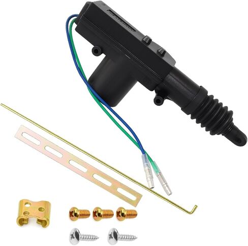 4PCS Car Door Lock Actuator, 12V 2-Wire High Power Vehicle Central Locking System Actuator Kit, Heavy-Duty Automotive Replacement Accessories, Universal for SUV Saloon Cars Truck in Kuwait