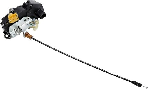 قطع غيار ACDelco GM الأصلية 25876383 قفل باب جانب الراكب الأمامي مع كابل، مشغل، ومفتاح Ajar - أسود، تبديل، زر ضغط، يدوي in Kuwait