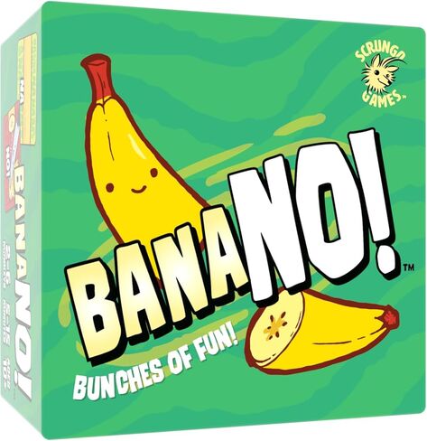 Joking Hazard BanaNO- Small Box Push Your Luck Card Game Great for Kids & Adults | Easy to Learn and Play| Grow the Biggest Banana! |2-6 Players | 5-15 Minutes to Play in Kuwait