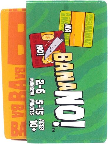 Joking Hazard BanaNO- Small Box Push Your Luck Card Game Great for Kids & Adults | Easy to Learn and Play| Grow the Biggest Banana! |2-6 Players | 5-15 Minutes to Play in Kuwait