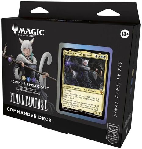 (SET OF 4) FINAL FANTASY Commander Deck Display - Commander: FINAL FANTASY (FIC) in Kuwait