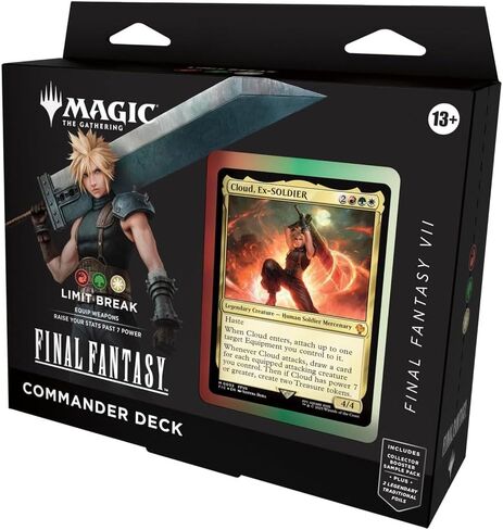 (SET OF 4) FINAL FANTASY Commander Deck Display - Commander: FINAL FANTASY (FIC) in Kuwait