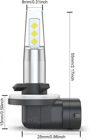 881 894 896 Headlight Bulb compatible for Honda Pioneer 700 520 700-4,Fog light for Motorcycle ATV UTV Off Road,Plug and Play,2PCS in Saudi Arabia
