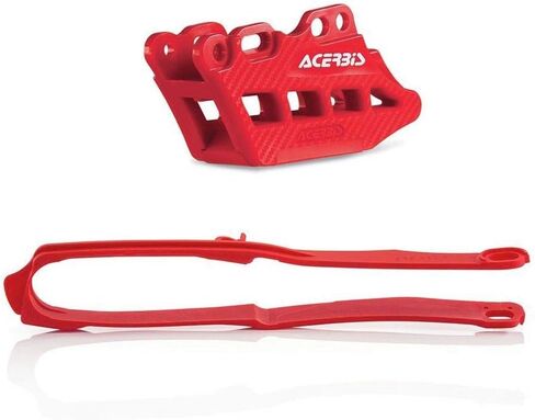 Acerbis Chain Guide and Slider Kit 2.0 Red Compatible with Honda CRF450R/CRF450RX 2019-2024/CRF250/CRF250RX 2020-2024/CRF450RS 2022-2024 - 2742640227 in Kuwait