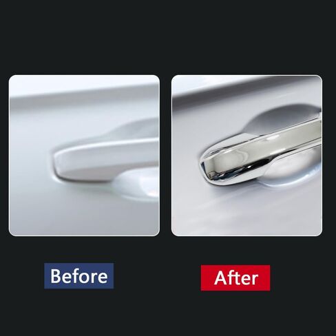 Car Accessories Exterior Door Handle Cover Trim Without Smart Holes Compatible with Honda CR-V CRV 2023 2024 2025 2026 (Chrome) 4PCS ABS in Saudi Arabia