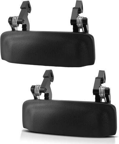 مقبض باب خارجي LCWRGS قطعتين متوافق مع Ford Ranger 1998-2011، 2001-2010 Mazda B2300 B3000 B4000 مقبض الباب الخارجي الأمامي الأيسر للسائق وجانب الركاب الأيمن، يستبدل OE# 2L5Z1022404BAA in Kuwait