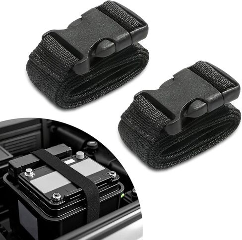 39 Inch Car Battery Tie Down Straps, Adjustable Battery Box Straps with Quick Release Buckle, Auto Hold Down Strap Accessories Most Reliable Battery Strap Hold Down for Cars Trucks SUVs Boats in Saudi Arabia