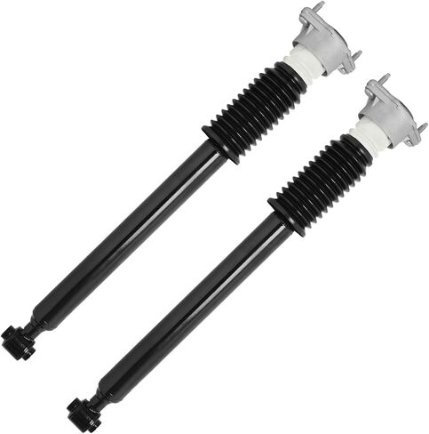 محور ديترويت - طقم 4 قطع ممتص الصدمات الخلفي لمرسيدس بنز C300 C250 E250 E350 C350 E400 C230 C63 AMG E63 AMG، جانب السائق والراكب 2 ممتص الصدمات 2 استبدال قضبان التأرجح in Kuwait
