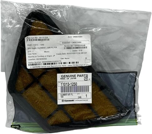 حزمة واحدة Cyclemax متوافقة مع فلتر الهواء Kawasaki 11013-1250 1996-2009 Vulcan 500 in Kuwait