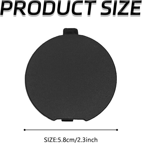 Bumper Tow Hook Cover Cap for Mazda CX30 CX-30 Accessories, Car Rear Bumper Towing Hook Eye Hole Cover Cap Replacement DGH9-50-EL1 DHB450EK1 for Mazda CX-30 CX30 2020 2021 2022 2023（Black） in Saudi Arabia