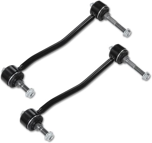 Sway Bar LinK K80273 K80274 مثبت أمامي يسار يمين مجموعة تعليق وصلة نهاية شريط Sway متوافقة مع 2000-2005 Ford Excursion 2000-2004 F-250 F-350 F-450 F-550 Super Duty All 4WD in Kuwait