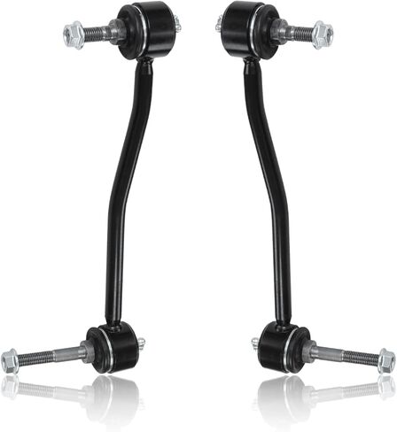 Sway Bar LinK K80273 K80274 مثبت أمامي يسار يمين مجموعة تعليق وصلة نهاية شريط Sway متوافقة مع 2000-2005 Ford Excursion 2000-2004 F-250 F-350 F-450 F-550 Super Duty All 4WD in Kuwait