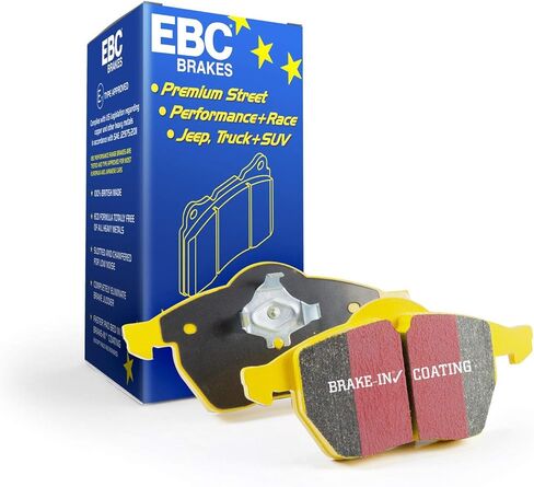 EBC Brakes Yellowstuff 4000 Series Street DP41208R to Fit MOVIT,PORSCHE in Kuwait
