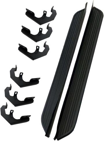2PCS Running Boards fits for Cadillac Escalade 2021-2026 Side Steps Nerf Bars Rail Accessories Pedal Protector Aluminum with Brackets in Kuwait