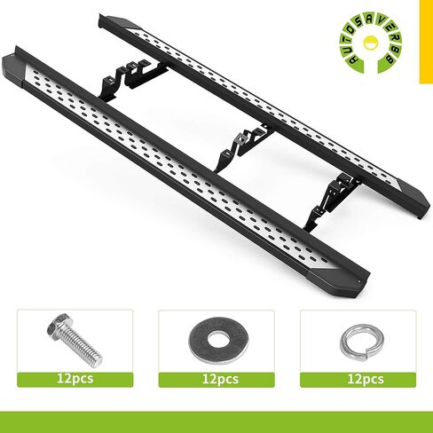 AUTOSAVER88 Running Boards Compatible with Honda Pilot 2016-2022, 450LBS Capacity Side Steps with Textured Anti-Slip Surface, Aluminum Alloy Nerf Bars in Kuwait