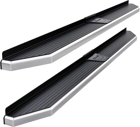 لوحات الجري المصقولة APS متوافقة مع Chevy Tahoe 2007-2020 وGMC Yukon 2005-2020 ذات 4 أبواب (باستثناء Z71 Hybrid Yukon XL) (قضبان جانبية للخطوات الجانبية) بعرض 6 بوصات 304 من الفولاذ المقاوم للصدأ in Kuwait