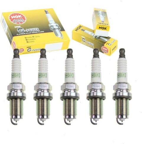 5 pc NGK G-Power Spark Plugs compatible with Volkswagen Jetta 2.5L L5 2005-2007 in Saudi Arabia