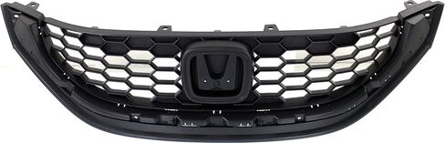 مجموعة غطاء ممتص الصدمات Garage-Pro متوافقة مع طرازات Honda Civic 2013-2015 مع شبكة ممتصة للصدمات وشبكة، 4 أبواب، سيدان، موديلات HF/LX، أمامية in Kuwait