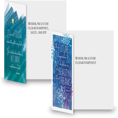 Current Dreams Graduation Cards Pack - Set of 8 (4 Designs), 5 x 7 Inches, Assorted Congrats Grad Set, High School, College in Kuwait