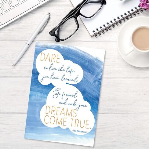 Current Dreams Graduation Cards Pack - Set of 8 (4 Designs), 5 x 7 Inches, Assorted Congrats Grad Set, High School, College in Kuwait