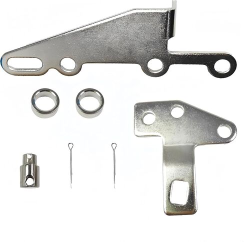 Automatic Transmission Shifter Cable Bracket Shift Lever Kit 35498 Replacement for Turbo TH250 TH350 TH400 200-4R 700R4 4L60E 4L80E 4L85E 4L60 in Kuwait