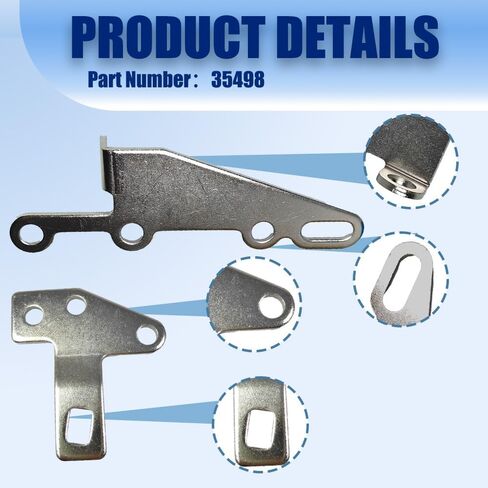 Automatic Transmission Shifter Cable Bracket Shift Lever Kit 35498 Replacement for Turbo TH250 TH350 TH400 200-4R 700R4 4L60E 4L80E 4L85E 4L60 in Kuwait