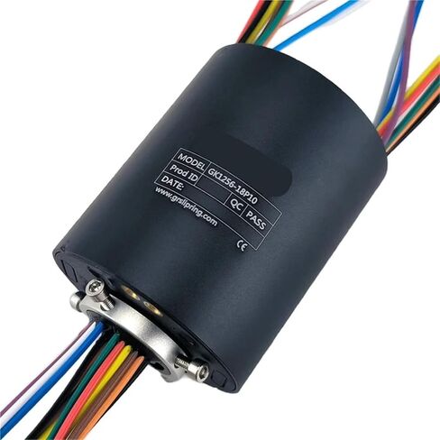 GK1256-18P10 حلقة انزلاقية موصلة للطاقة صغيرة 360 مفصل دوار 18 طريقة حلقة انزلاقية صناعية عالية الدقة in Kuwait