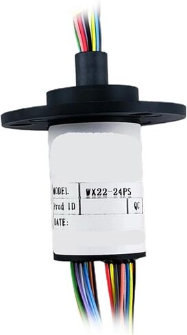 WX22-24PS حلقة زلة مصغرة دوارة حلقة موصلة القطر الخارجي 22 مللي متر 24-way 2A حلقة زلة من نوع الغطاء in Kuwait