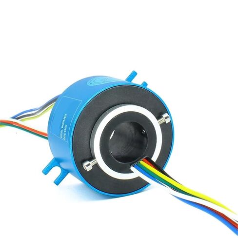 من خلال ثقب حلقة الانزلاق ID 20 مم OD56mm 6/12CH 10A موصل دوار مشترك كهربائي موصل (20X56mm 6CH 10A) in Kuwait