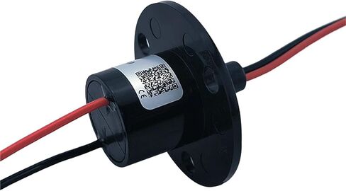WX22-2P10 OD 22mm 2-way 10A غطاء طاقة منخفض من نوع حلقة الانزلاق موصل موصل دوار مشترك in Kuwait
