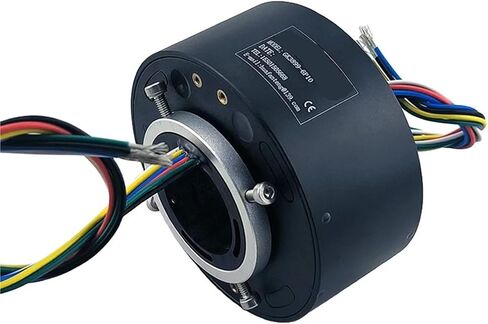Conductive slip ring 4-way 10A inner hole diameter 38.1mm 360° infinite rotation connection current stable transmission in Saudi Arabia