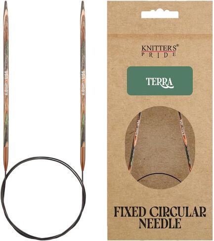 Knitter’s Pride Terra Fixed Circular Needles 32"" (80cm) – US Size 7 (4.5mm) in Kuwait