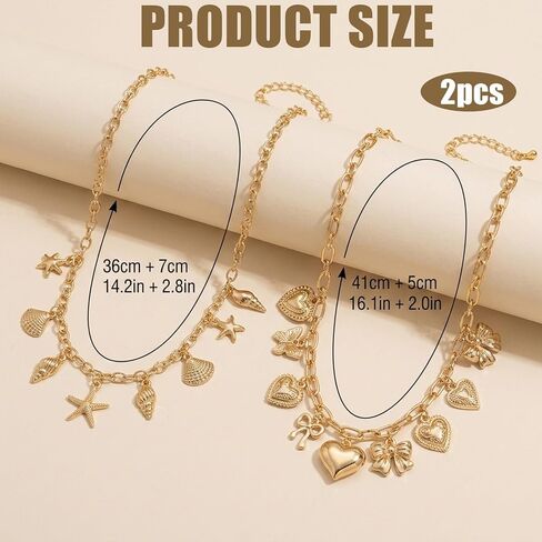 2pcs Steering Wheel Charm Set, Steering Wheel Chain with Heart and Bow, Decorative Car Accessory for Women Lady, Ideal for Personalization and Style Enhancement in Saudi Arabia