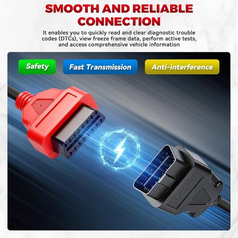 محول كابل تشخيص obd2 16-pin إلى 6-pin متوافق مع أداة تشخيص الدراجات النارية m3، obdii Generation IV 6p للدراجات النارية Honda Kawasaki Yamaha سوزوكي EUROV in Kuwait