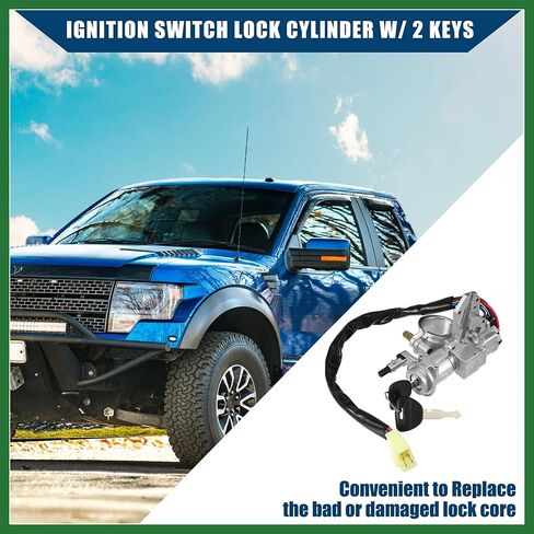 Motoforti No.MB894755 مفتاح إشعال مع مفاتيح لسيارة Mitsubishi L200 Cyclone Mighty Max 1986-1994 / داخلي / متين / مجموعة واحدة تدوم طويلاً in Kuwait