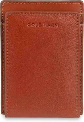 Cole Haan Men's Slim Magnetic Front Pocket Wallet, Cognac, No Size in Saudi Arabia