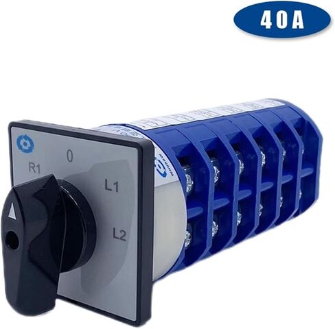 40A Cam Switch 24 Terminals 5 Positions Rotary Changeover Switches LW5-40/6 Control in Saudi Arabia