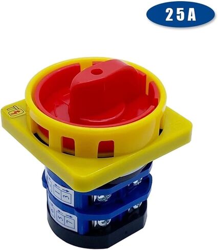 Rotary Switch Knob Two Position On-Off 2 Poles 690V 25A Padlock Changeover Cam Power Cut Off HZ12A-25/01 in Saudi Arabia